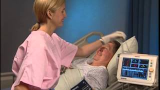 VS3 Vital Signs Monitor Performing Measurements