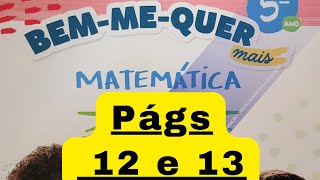 Bem-me-quer Mais Matemática  - 5° ano - págs 12 e 13 - O Sistema de Numeração Maia