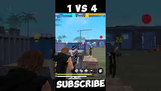 1 VS 4 Impossible👿Clutch 😱 UMP JOD  only  headshot  They Quit Game After This🤯 | #shorts #shortvideo