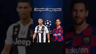 Compare Messi or Ronaldo