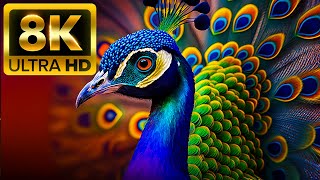 8K HDR 60FPS DOLBY VISION - World of Morecles - со звуками природы (красочно динамичным)