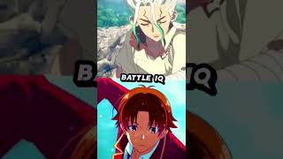 Ayanokoji VS Senku | Who is stronger? #shorts