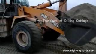 Harmless treatment of  Driling Waste -How to make bricks out of Drilling waste