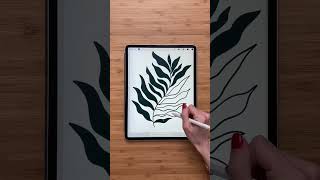 Procreate art🌿 #art #artshorts #arttutorial #easyart #procreate #shorts #fyp #create #iphone14