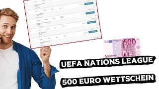 UEFA Nations League (Donnerstag, 10.10.2024) - Wett Tipps und Prognose - Mein 500€ Wettschein!