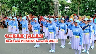 Gerak Jalan Instansi Luwuk 2023