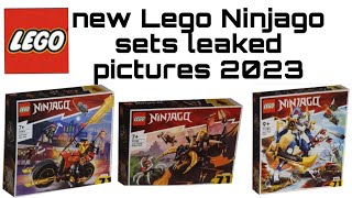 new Lego Ninjago sets leaked pictures 2023