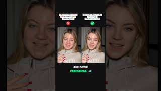 Persona - Best video/photo editor #photoeditor #naturalbeauty #glam