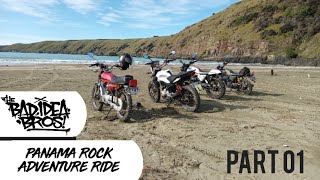 Panama Rock Adventure Ride Part 01 | Keeway CR152, Honda CG125 & Aprilia ETX150 | New Zealand