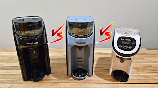 Baby Brezza Formula Pro Face-Off: Advanced, WIFI, and Mini Models