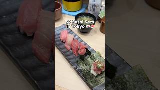 $9 Sushi Set in Tokyo!