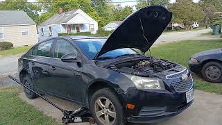 2014 Chevy cruze 1.4 Upper radiator hose replacement