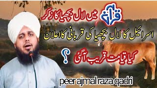 Kya qayamat qareeb a gye? | Israil ka lal bachia ki qurbani ka elan | peer ajmal raza qadri🕋