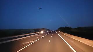 Truck driving-A5 France(Paris-Metz)