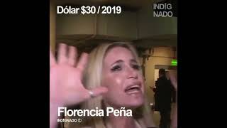 EL VIDEO DE ARCHIVO DE FLOR PEÑA LLORANDO CON EL DÓLAR A $30 QUE PIDIÓ QUE NO SE VIRALICE -