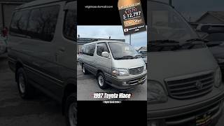 SOLD :🇯🇵 1997 Toyota Hiace Super Custom JDM🔰–Your Ultimate Adventure Partner Awaits,🤠Grab It Now!