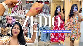 MY First Time at ZUDIO Andheri! Outfit Try-Ons, Makeup Swatches! SO AFFORDABLE