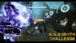 Destiny: The Taken King - Golgoroth Reto - Dificultad Alta