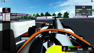 A LITTLE BIT LAGGY CRASH... | Formula Apex - Roblox