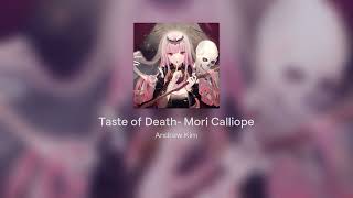 Taste of Death- Mori Calliope x Kira bass cover