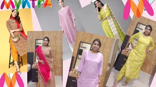 Myntra Festive season kurti/kurta set Review and Try on haul  #myntra #sale #tryonhaul #pratyusha