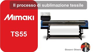 Il processo di sublimazione tessile con il plotter TS55-1800 di Mimaki