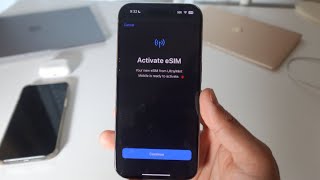 Transferring eSIM to iPhone 15 Pro - Took Less Than 2 Minutes!