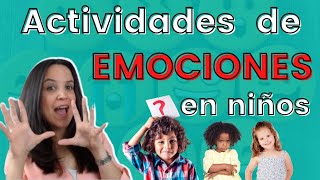 7 JUEGOS para trabajar y enseñar LAS EMOCIONES!! 😊😢😡😀