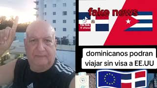 Visado libre a cubanos para dominicana ? Fake News