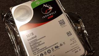 Seagate IronWolf 10TB NAS HDD Unboxing