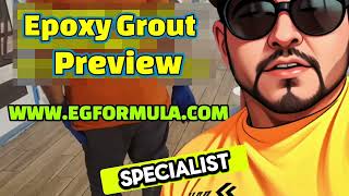 Epoxy Grout Preview With Captions #howto #diy #epoxy #grout