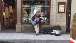 great streetperformer at stockholm