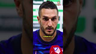 Koke da la cara tras la derrota ante el Betis | UniversoAtleti #atleticomadrid #shorts