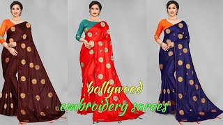 💞bollywood sarees collection💞embroidery saree collection💞latest party wear sarees online shopping 40