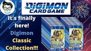 Digimon Nostalgia is Back!!! Digimon Classic Collection EX01 Box Opening!