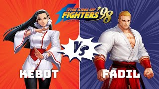 Mabar KOF 98 um indonesia (kebot vs Fadil) #kof98umol #fgc #kof98 #snkgames #kofreplays