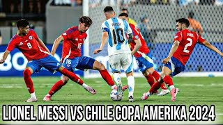 Lionel Messi vs Chile Copa America 2024