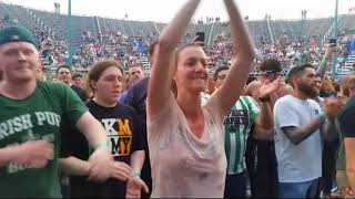 In the mosh pit with Flogging Molly @ Forest Hills, Queens, NY - June 22, 2018