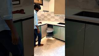 Acrylic sheet￼ modular kitchen design ideas 🥰 #shortvideo #vishalfurniture