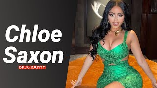 Model who wanted to look like Kim Kardashian -  CHLOE SAXON Wiki, Biography