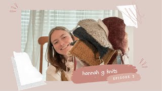 Hannah G Knits Video Podcast Episode 3: New Designs, The Most Beautiful Yarn, Exploding Yarn Labels