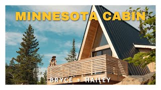 STAYING AT A CLIFFSIDE A-FRAME CABIN BY LAKE SUPERIOR