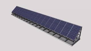 Solar mounting structure types | Solar Structure Design | solar structure manufacturer | rooftop