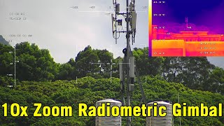 YANGDA Radiometric 10X Visual And Thermal Camera