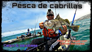 PESCA EN KAYAK- Buenos sandbass y calicos/ SANBASS AND CALICOS ENG SUBTITLES