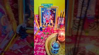 Navratri Puja🙏 #shortvideo #youtube #viralvideo #shorts #navratrispecial #navratri #durgapuja