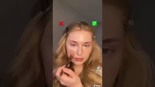 Doğru makyaj yapımı | Tiktok #shorts #viral #tiktok #makeup #makyaj #güzellik #tutorial #makeuphack