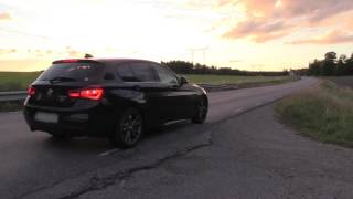 BMW M140i startup and takeoff