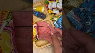 ASMR ~ Filling platter with sour candy and sweets #platter withsweets#platter #satisfyingfood