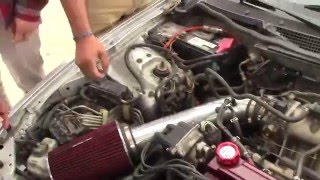 Amaya Ricky Changes brake pads on the integra